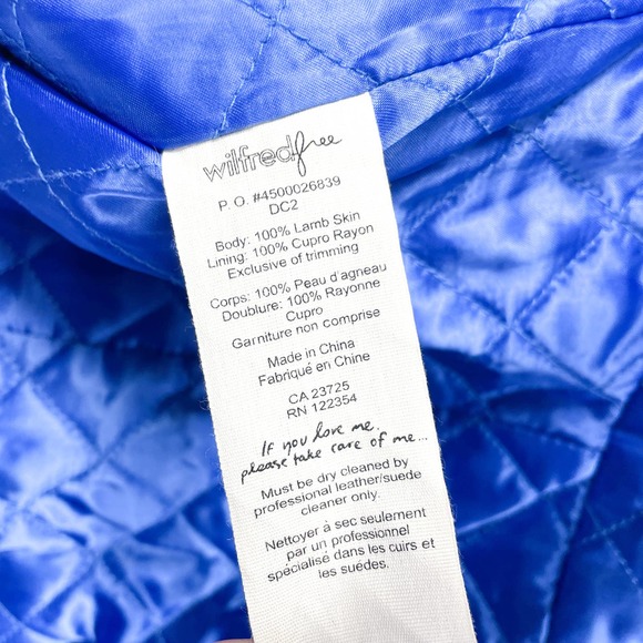 Wilfred Bobine Moto‎ Leather Jacket - Picture 11 of 11